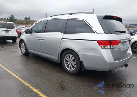 2014 Honda Odyssey Ex-L from USA, damaged, VIN 5FNRL5H69EB034550
